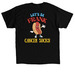 Let's be FRANK!, a Black Classic Unisex Tee (back-view)