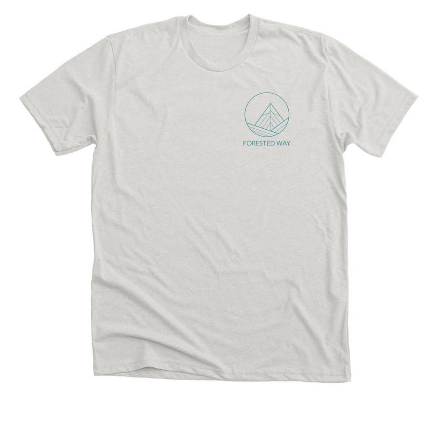 Classic Logo Shirt, a Heather Cement Premium Unisex Tee