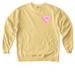 Candy Heart - Mito Mom, a Butter Comfort Colors Crewneck Sweatshirt