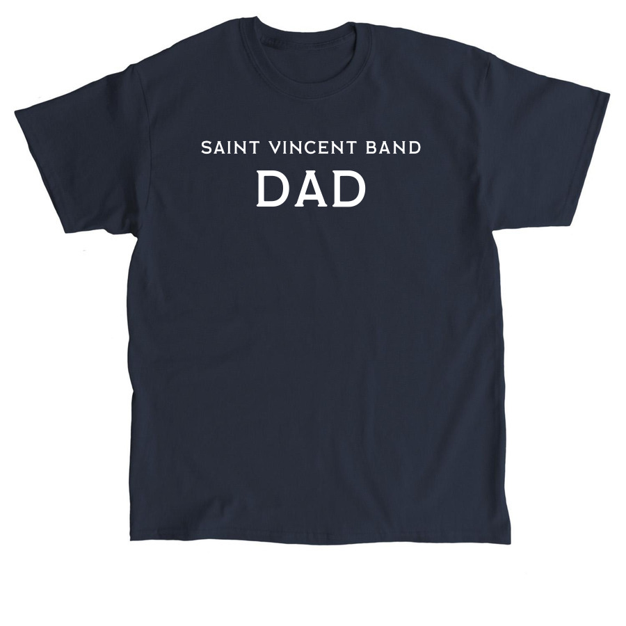 Band Dad, a Navy Classic Unisex Tee