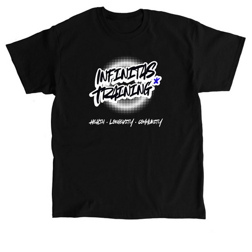 Health- Longevity- Community campaign, a Black Classic Unisex Tee
