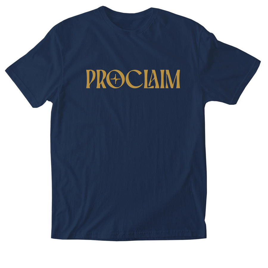 PROCLAIM Super Soft Navy T-Shirt, a Navy Softstyle Cotton Tee