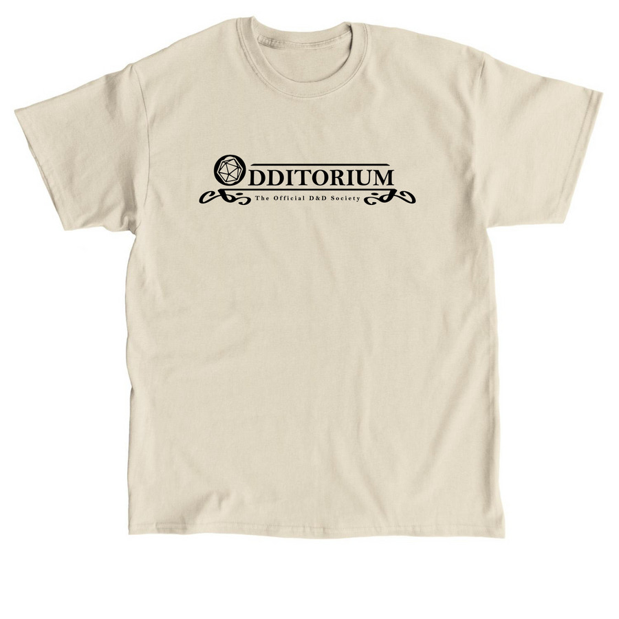 Odditorium Logo - Light, a Sand Classic Unisex Tee