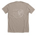 No Weapon Formed Against Me Will Prosper&nbsp;, a Heather Stone Premium Unisex Tee (back-view)