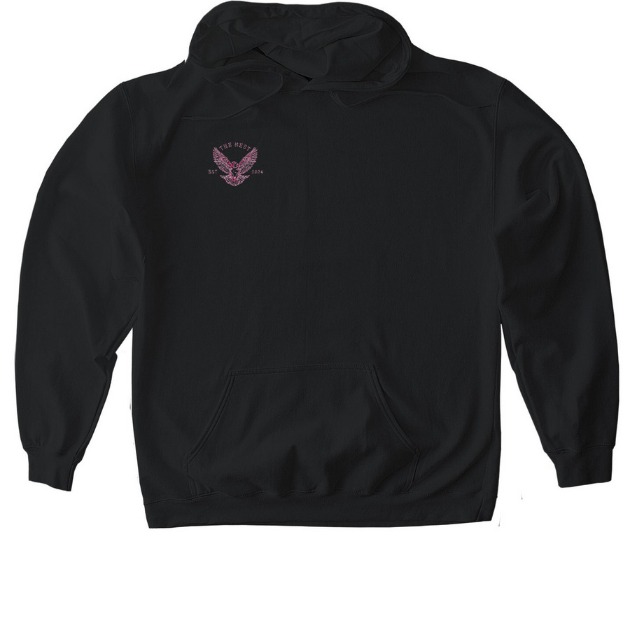 Protect The Nest, a Black Gildan Softstyle Pullover Hoodie