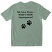 Sophie's Circle, a Sage Softstyle Cotton Tee (back-view)