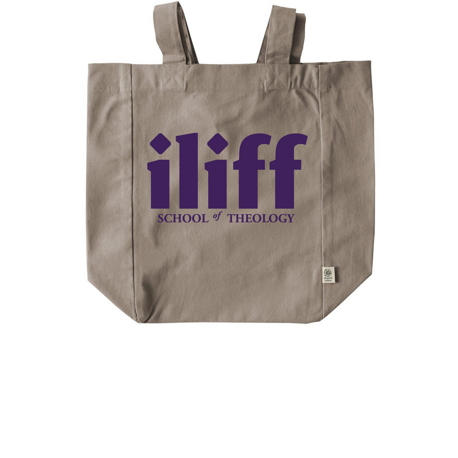 Tote-ally Iliff Tote Bag, a Pumice Recycled Cotton Tote Bag