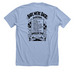 Strange Babies Tees, a Heather Baby Blue Premium Unisex Tee (back-view)