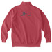 FRSN / JFU Tees and Sweatshirts, a Crimson Comfort Colors Quarter Zip Pullover (back-view)