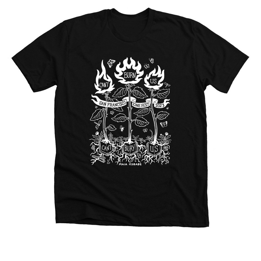 SF Zine Fest 2023 Guest of Honor Tee Shirt | Bonfire