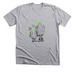 t4t ghosts black/green, a Athletic Heather Premium Unisex Tee