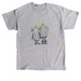 t4t ghosts black/green, a Sport Grey Classic Unisex Tee