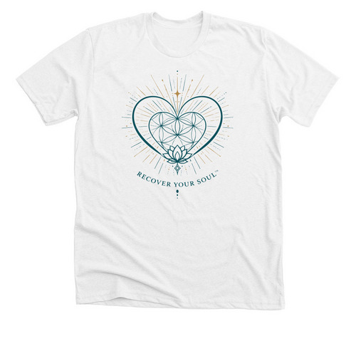 Recover Your Soul, a Solid White Blend Premium Unisex Tee