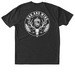 O&W - Faith. Family. Hunt., a Vintage Black Triblend Unisex Tee (back-view)