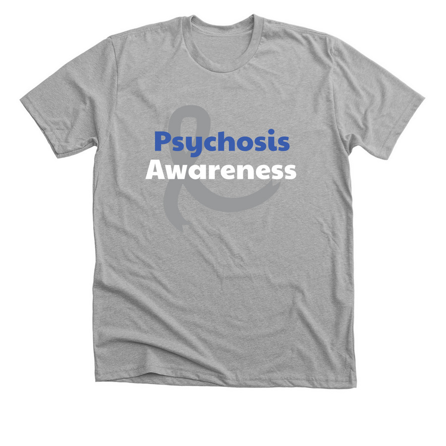 Psychosis Foundation, a Athletic Heather Premium Unisex Tee