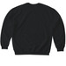 The 3% Club Apparel, a Black Softstyle Crewneck Sweatshirt (back-view)