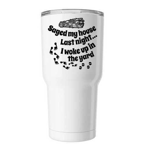 Travel tumbler&nbsp;, a White Insulated Tumbler