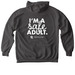 25th Anniversary Sweatshirt, a Pepper Comfort Colors Pullover Hoodie (back-view)