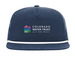 CO Water Trust Lids, a Navy/ White Printed Umpqua Snapback Cap