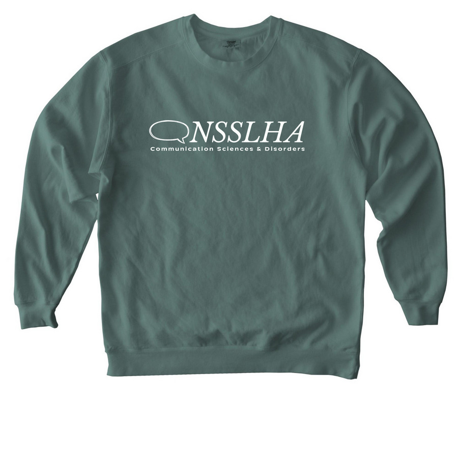 NSSLHA Capitol, a Blue Spruce Comfort Colors Crewneck Sweatshirt