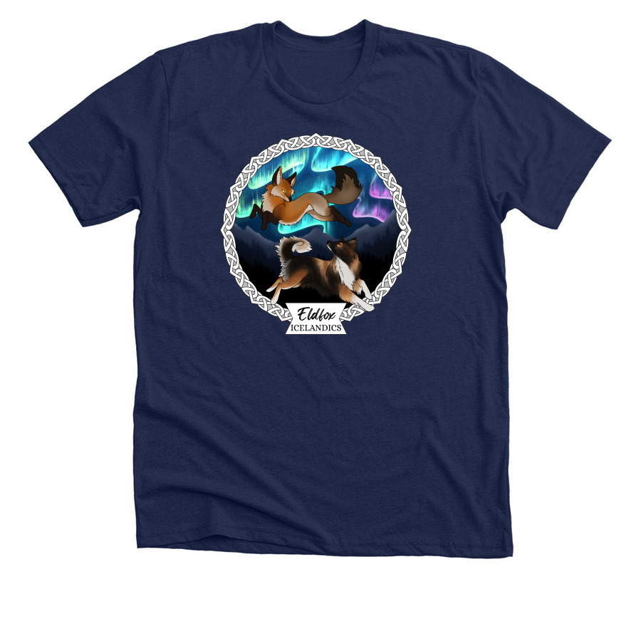 Eldfox Icelandics&nbsp;, a Solid Navy Blend Premium Unisex Tee