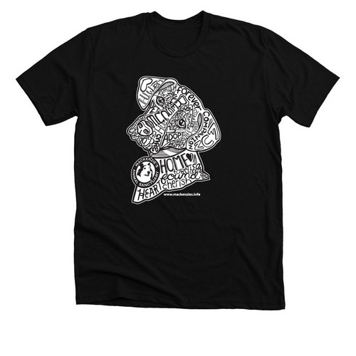 Lovable Lab, a Solid Black Blend Premium Unisex Tee