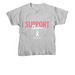 Support Team, a Sport Grey Youth Unisex Tee