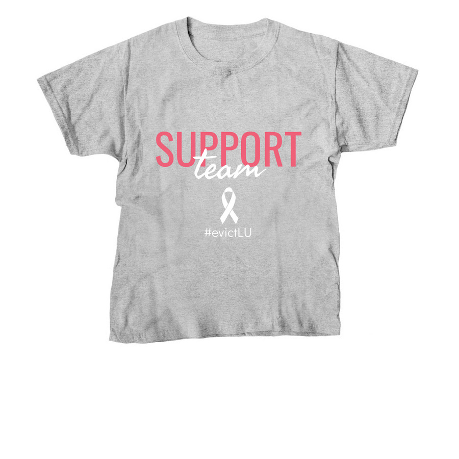 Support Team, a Sport Grey Youth Unisex Tee