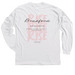 RISE Bradford Stallions, a White Classic Long Sleeve Tee (back-view)