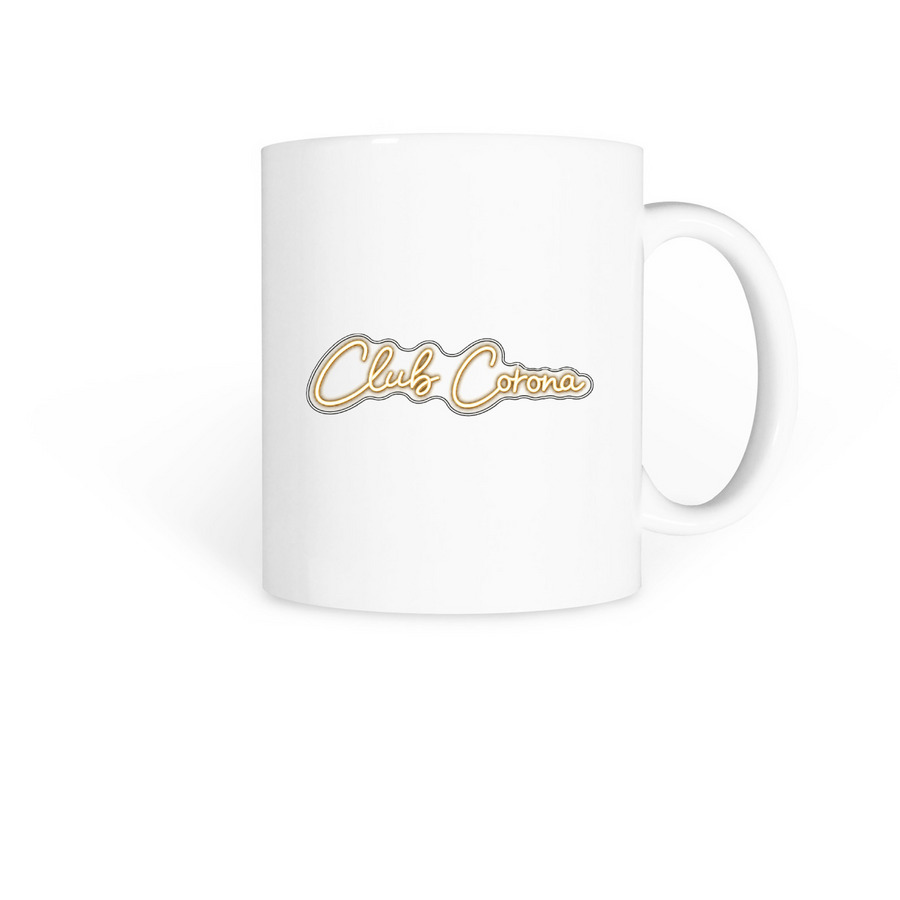 Club Corona Coffee Mug, a White Coffee Mug
