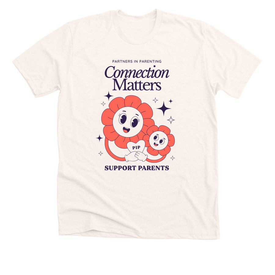 Support Parents, a Heather Natural Premium Unisex Tee