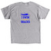 North Star Swim Team, a Sport Grey Classic Unisex Tee (back-view)