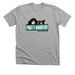 Simple_PB Logo_Front, a Athletic Heather Premium Unisex Tee