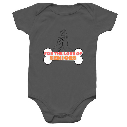 632 Canine Rescue Boarding Fundraiser, a Charcoal Infant Onesie