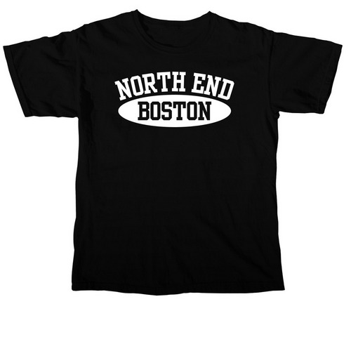 North End Pride, a Black Comfort Colors Unisex Tee