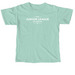 Bright JLA Logo, a Chalky Mint Comfort Colors Unisex Tee