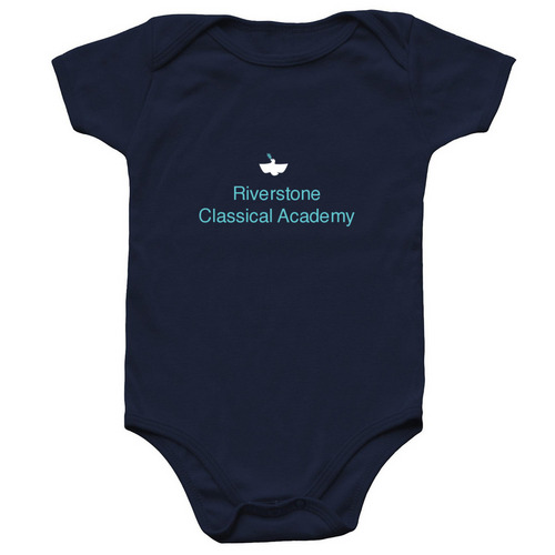 Baby Onesie, a Navy Infant Onesie
