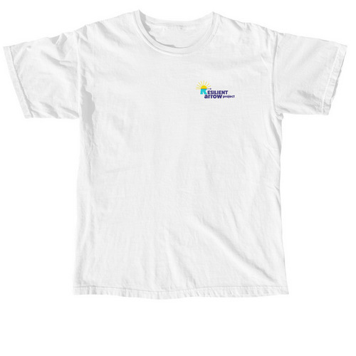 Resilient Arrow 2 sided, a White Comfort Colors Unisex Tee
