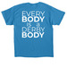 FRD Disability Pride, a Sapphire Classic Unisex Tee (back-view)