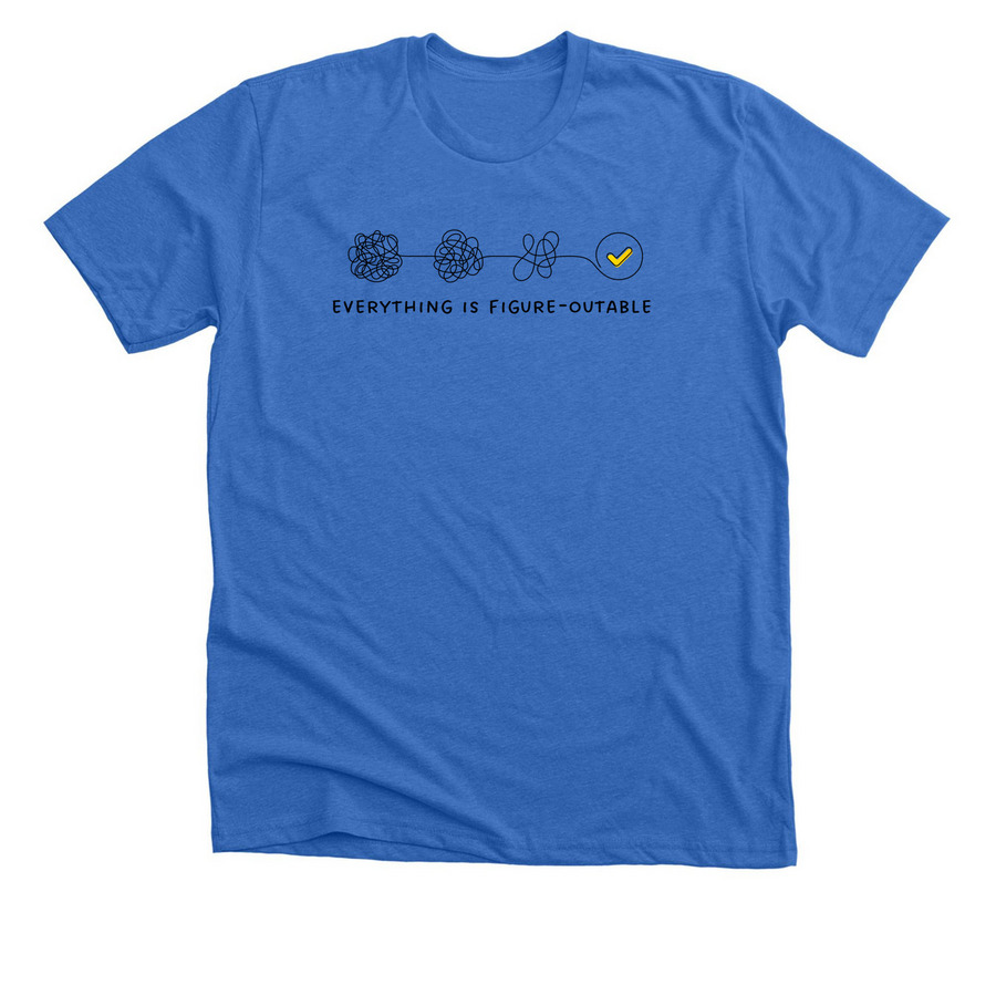We Got This, a Heather True Royal Premium Unisex Tee