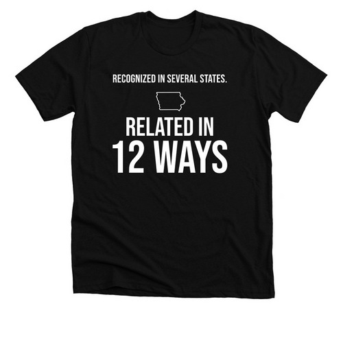 It's All Relative '26, a Solid Black Blend Premium Unisex Tee