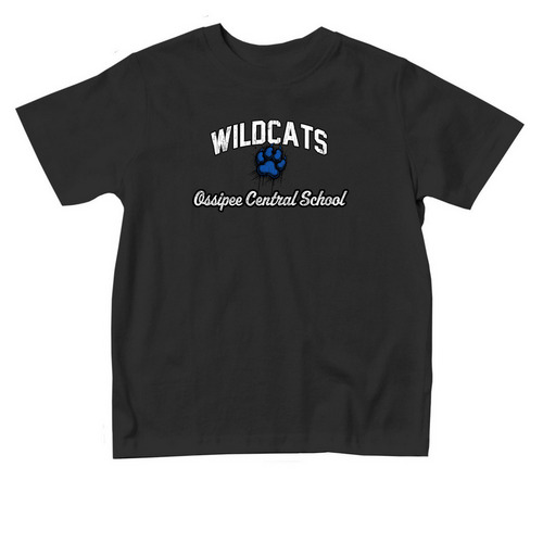 Wildcats Toddler Tee, a Black Toddler Tee