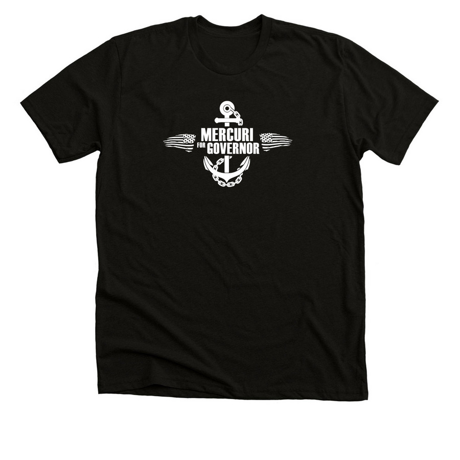 MERCURI for GOVERNOR 2026, a Solid Black Blend Premium Unisex Tee