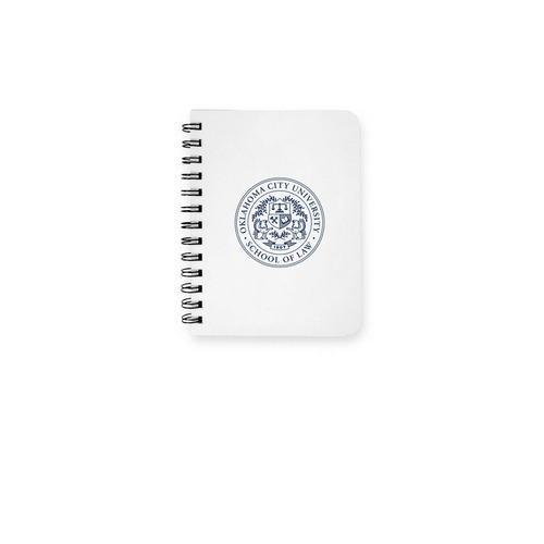 OCU Law Seal Spiral Notebook, a White Spiral Notebook