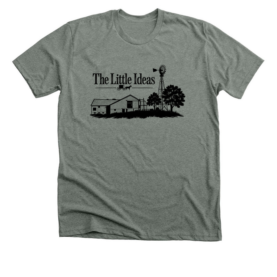 The Little Ideas Farm - Tops, a Deep Heather Premium Unisex Tee