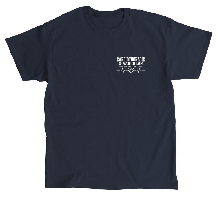 Cardiothoracic Vascular, a Navy Classic Unisex Tee
