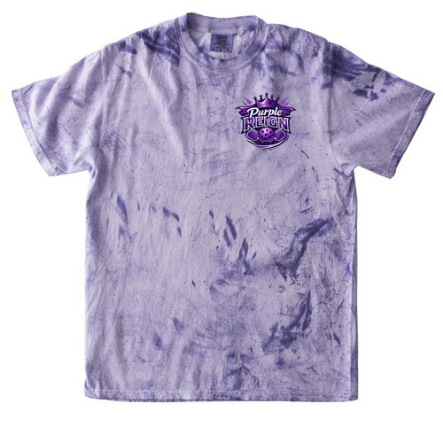 Purple Reign - Front Logo, a Amethyst Comfort Colors Colorblast Tee