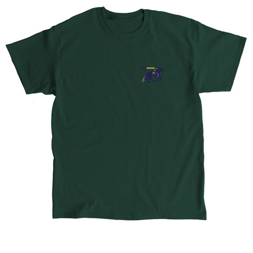 Reed Riding Instruction-Slogan, a Forest Green Classic Unisex Tee