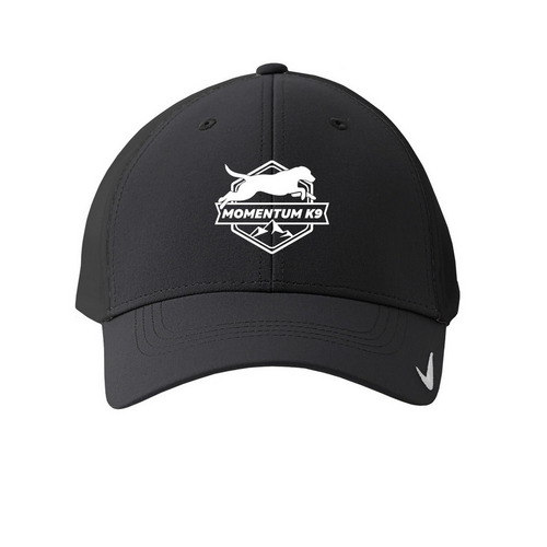 Momentum K9 | Wear the Work, a Anthracite Printed Nike Dri-FIT Legacy Performance Cap