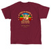 Life is Rainbow, a Cardinal Red Classic Unisex Tee